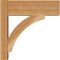Ekena Millwork Thorton Block Rough Sawn Outlooker, Western Red Cedar, 6"W x 16"D x 16"H OUT06X16X16THR05RWR - alternate 3